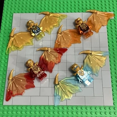 LEGO Ninjago Dragón Dorado Cristalizado Set Cole Jay Zane Kai Minifigura C7 14 Foto 1 de 4