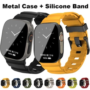 Full Screen Protector Case+Silicone Strap For Apple Watch Ultra3 S11 10 9 SE 8 7 - Picture 1 of 42