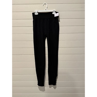 NWT West Loop Black Seamless Criss Cross Banded Ankle Legging S/M Small Medium - Image 1 of 4