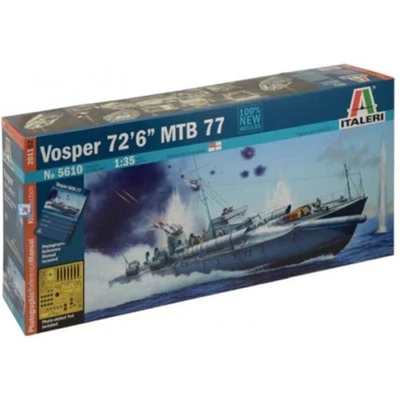 VOSPER 72 6' MBT 77 KIT 1:35 Italeri Kit Navi Modellino Nuovo - Immagine 1 di 4