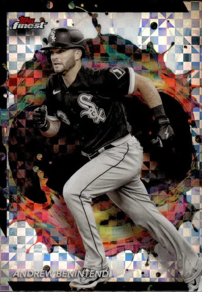 ANDREW BENINTENDI 2024 Finest Refractor Checkerboard #261 Rare White S ID:110118 - Image 1 of 2