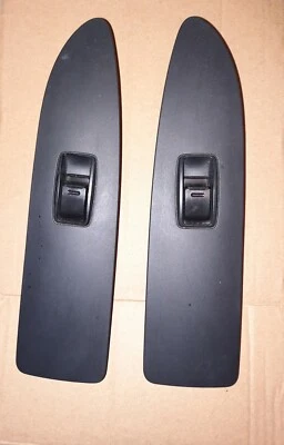 Interruptor de ventana trasera izquierda y derecha Toyota Avalon 2005-2009, 2 piezas OEM negro. Foto 1 de 4