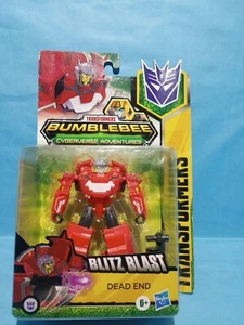 Blitz Blast DEAD END Transformers Cyberverse Adventures Warrior Class 2021 New - Picture 1 of 5