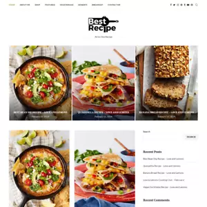 Geld verdienen vollautomatische Rezept-Website kostenloses Hosting - Bild 1 von 6