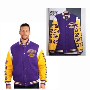 Los Angeles Lakers G-III Sports by Carl Banks 17x NBA Finals Champions Full Snap - Picture 1 of 13