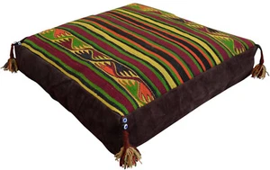 Sitting Pillow, Living Room Decor, Floor Cushion,  Pouf, Ottoman 27″ x 27″ x 6″  - Picture 1 of 10