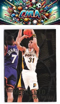 1996-97 Metal #129 Reggie Miller - Image 1 of 2
