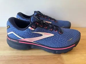 Brooks Ghost 15 Blue Pink Running Shoes Sneakers 1203801B469 Women’s Size 9.5 B - Picture 1 of 15