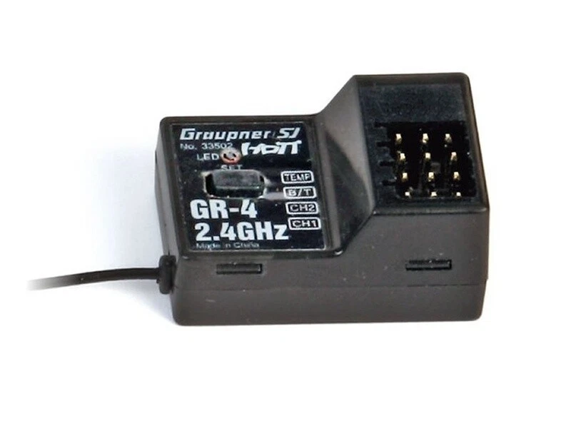 Graupner GR-4 HoTT 2.4 GHz 2-Kanal Empfänger - 33502 - Bild 1 von 1