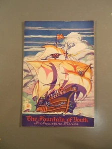 Vintage The Fountain of Youth St. Augustine Florida Booklet - Picture 1 of 2