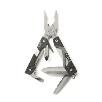 Gerber Vise Multi Tool Plier Gerber Scissors Knife Camping 31-000021 black - Image 1 of 3
