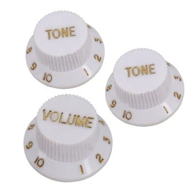Enhance Your Playing Experience with 3 For Guitar Volume and Tone Knobs - Image 1 of 4