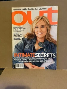 Vintage Out Magazine August 2002 Melissa Etheridge  Cover  - Picture 1 of 3