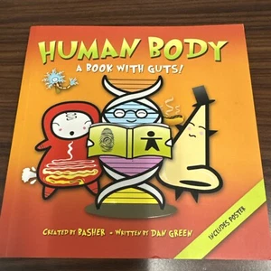 Basher Science: Human Body: A Book with Guts! - Paperback By Green, Dan - GOOD - Picture 1 of 2