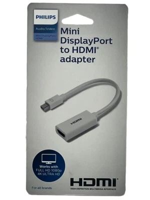 Philips Audio/Video Mini Display Port to HDMI Adapter SWV9200F/27 - Image 1 of 2