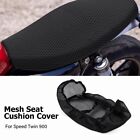 Seat Cover For SpeedTwin Speed Twin 900 Motorcycle 3D Waterproof Mesh Cushion