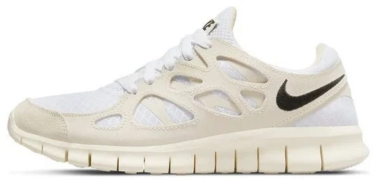 Size 5.5 - Nike Free Run 2 White Light Bone W