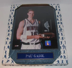 Pau Gasol NBA Memphis Grizzlies ROY 8x10 Basketball Photo Wall Plaque - Picture 1 of 4
