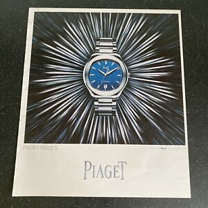 Piaget Watch 2016 Print Ad Piaget Polo S