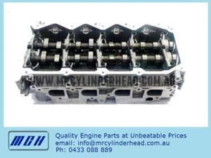 YD25 COMPLETE Assembled Cylinder Head for Nissan Navara D22 D40 Pathfinder R51 - - Foto 1 di 3