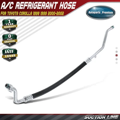 A/C Suction Line Hose Assembly for Toyota Corolla 1998 1999 2000-2002 L4 1.8L  - Image 1 of 4