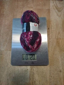 Studio Samples By Nicole Yarn 50gr Purple and Black Twist - Picture 1 of 2