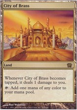 City of brass-city of brass-magic mtg - 8ème edition - 8th-nm