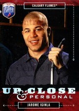 2006-07 Be a Player Up Close and Personal #21 Jarome Iginla