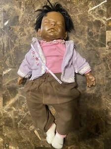 Reborn Doll AEL 2005 African American 20” Vinyl Cloth Kymberli H. Durden - Picture 1 of 12