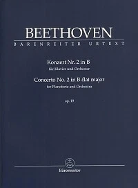BEETHOVEN CONCERTO No 2 Bb Op19 Study Score - Image 1 of 1
