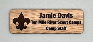 Etichetta nome personalizzata Boy Scouts of America con logo BSA - Foto 1 di 6