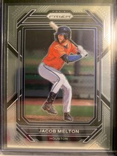 Jacob Melton 2023 Panini Silver Prizm - #66 Houston Astros (RC)