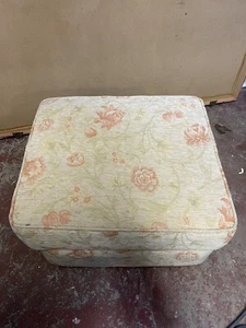 Folding Storage Stool Seat Ottoman Footstool Pouffe Padded Cube Box Foot Stools - Picture 1 of 2
