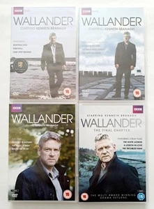 Wallander Series 1-4 DVD Set Bundle Kenneth Branagh VGC - Picture 1 of 7