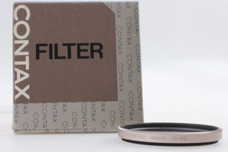 [Near MINT in Box] Contax 46mm MC Filter For G1 G2 28,35,45,90mm Lens From JAPAN - Image 1 of 4