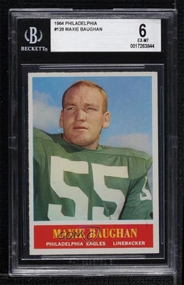 1964 Philadelphia Maxie Baughan #128 BGS 6 - Image 1 of 2