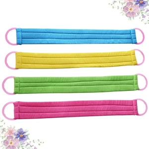 4 PCS Bath Towel Back Washing Scrubber for Body Japanese Exfoliating - Photo 1 sur 12