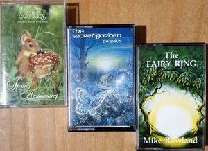 3 NEW AGE RELAXATION Albums DAVID SUN SECRET GARDEN SPRING AWAKENING FAIRY RING - Picture 1 of 9