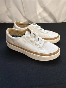 Zapatilla deportiva sin cordones Revitalign ortopédica Gore-Lace - Hermosa crema talla 6,5B nueva sin caja - Imagen 1 de 6