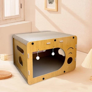 Cat Scratchers Indoor Large Size Furniture-Protecting Scratch Pad Bed Design.Cat - Picture 1 of 5