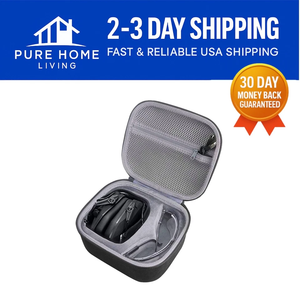 Shockproof Hard Case Replacement for Walker Razor Slim Earmuffs & Accessories - Image 1 of 4