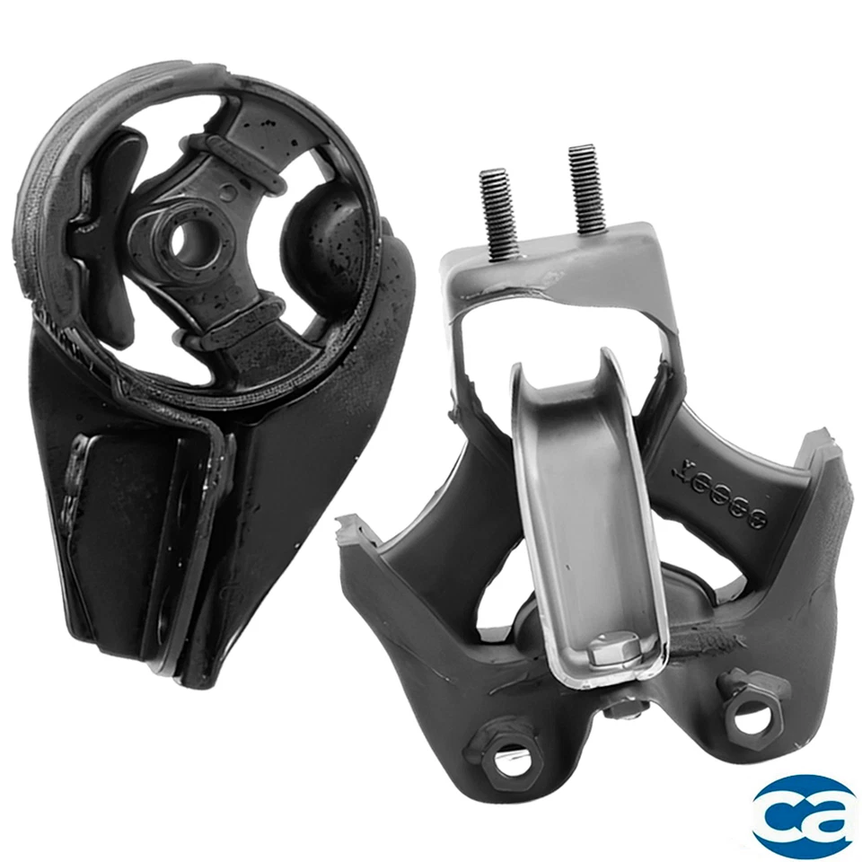 Soportes de motor delanteros izquierdo y trasero 2 piezas para Honda Civic 1987-1984 L4-1,3 L Foto 1 de 4