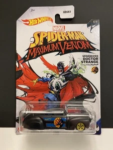 Hot Wheels 2020 Spiderman Tail Dragger Black Nice Card Fast Boxed Ship! - Picture 1 of 8