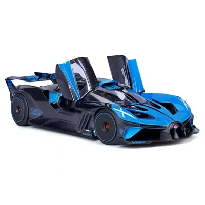 BUGATTI BOLIDE BLUE & BLACK by MAISTO 1:18 FREE SHIPPING BRAND NEW IN BOX - Image 1 of 4