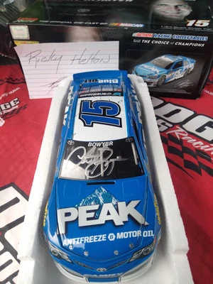 Clint Bowyer Autograph/Signed IP. 2014 #15 PEAK  (ClB-2) - Image 1 of 4