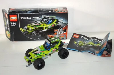Jouet Construction LEGO TECHNIC 42027 BUGGY DESERT RACER Pull Back COMPLET - Photo 1/4