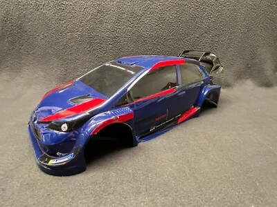 Tamiya Toyota GAZOO Racing WRT Yaris Custom Painted Decals 1/10 Japan Body GR - Image 1 of 4