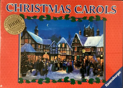 Ravensburger 1000 pc Christmas Carols by P. Bradshaw 2006 Jigsaw Puzzle Rare - Image 1 of 2