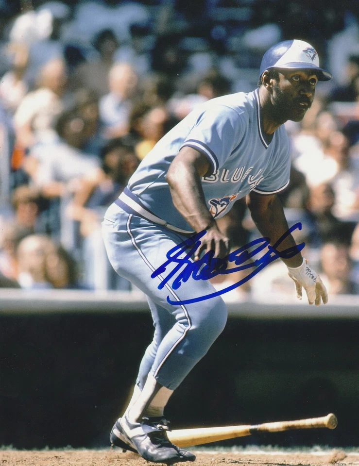 RICO CARTY TORONTO BLUE JAYS ACCIÓN FIRMADO 8x10 Foto 1 de 1