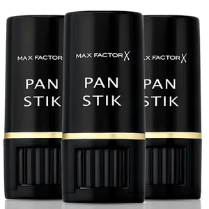 MAX FACTOR Pan Stik  Full Coverage Foundation Stick 9g - 13 Nouveau Beige *3PACK - Picture 1 of 6